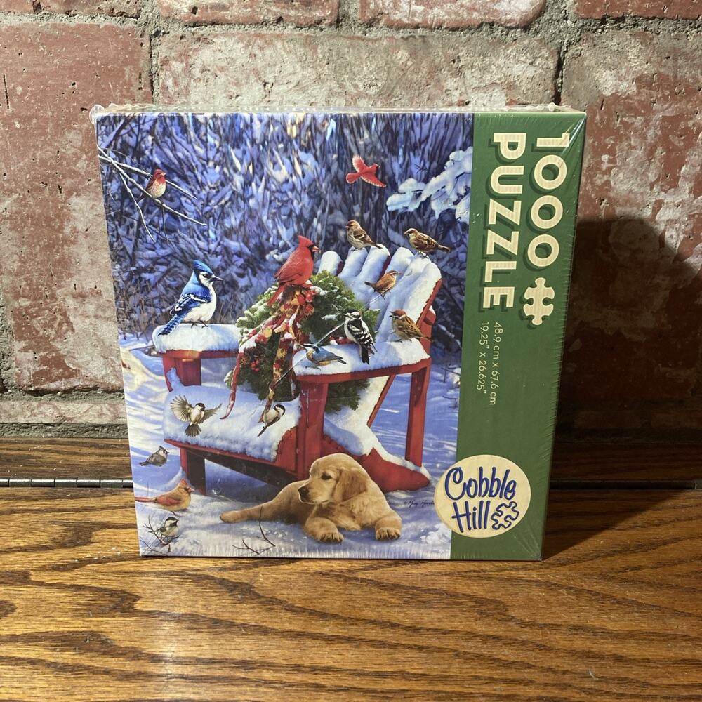 Cobble Hill 1000 piece puzzle - Warm Winter's Day - New and sealed!